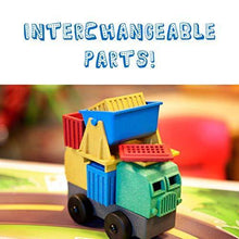 Load image into Gallery viewer, Lukes Toy Factory Educational Stem Take Apart Wooden Trucks Made in The USA Gift Toys for Kids 0-7 Year Olds (Hybrid Fire Truck) - United States of Made