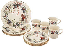 Load image into Gallery viewer, Lenox Winter Greetings 12-Piece Dinnerware Set - United States of Made