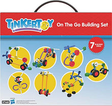 Load image into Gallery viewer, Tinkertoy On The Go Building Set - 65 Parts - Ages 3 & Up - Creative Preschool Toy