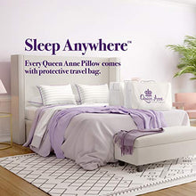 Load image into Gallery viewer, The Original Queen Anne Pillow - Famous 100% European White Goose and Duck Down Blend - Cruelty Free Luxury Hotel Pillows - Made in USA (Queen Firm)