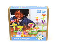 Load image into Gallery viewer, Green Toys Build-a-Bouquet, 4C - 44 Piece Pretend Play, Motor Skills, Building and Stacking Kids Toy Set. No BPA, phthatates, PVC. Dishwasher Safe, Recycled Plastic, Made in USA.