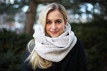 Load image into Gallery viewer, Love Your Melon Infinity Scarf (Gray Speckled) - United States of Made