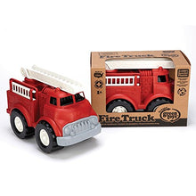 Load image into Gallery viewer, Green Toys Fire Truck - BPA Free, Phthalates Free Imaginative Play Toy for Improving Fine Motor, Gross Motor Skills. Toys for Kids