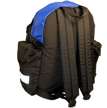 Load image into Gallery viewer, Tough Traveler "Trekker" Made-in-USA Large Backpack (Royal/Black)