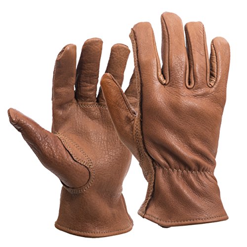 North American Trading - Bison Leather Work Gloves