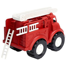 Load image into Gallery viewer, Green Toys Fire Truck - BPA Free, Phthalates Free Imaginative Play Toy for Improving Fine Motor, Gross Motor Skills. Toys for Kids
