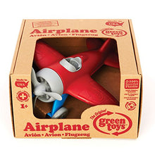 Load image into Gallery viewer, Green Toys Airplane - BPA Free, Phthalates Free, Red Aero Plane for Improving Aeronautical Knowledge of Children. Toys and Games