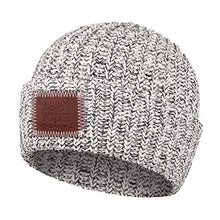 Load image into Gallery viewer, Love Your Melon Black Speckled Cuffed Beanie - United States of Made