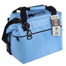 Load image into Gallery viewer, BISON COOLERS Soft Sided Insulated 12 Can Cooler Bag | Tear Proof Ice Chest for Beverages or Food | Includes 2 Year Warranty | Made in The USA