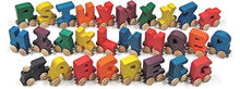 Load image into Gallery viewer, Bright A-Z NameTrains Alphabet Train - Made in USA