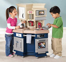 Load image into Gallery viewer, Little Tikes Super Chef Kitchen Blue & Cream, 14.00 l x 28.00 w x 40.00 h inches