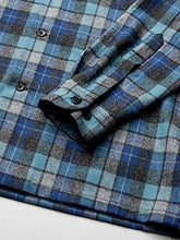 Load image into Gallery viewer, Pendleton Men's Long Sleeve Fitted Board Wool Shirt, Blue/Green Original Surf Plaid, XL