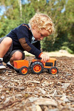 Load image into Gallery viewer, Green Toys Tractor Vehicle, Orange - United States of Made