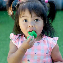 Load image into Gallery viewer, eZtotZ | Made in USA First Self Feeding Baby and Infant Utensils | Mini Spoon and Fork Training Utensil Set for BLW | Anti-Choke Baby Led Weaning Toddler Silverware | 6-12 Month + | BPA Free (Green) - United States of Made
