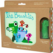 Load image into Gallery viewer, The Brushies Baby & Toddler Toothbrush & Storybook Set, Chomps The Dino