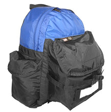 Load image into Gallery viewer, Tough Traveler "Trekker" Made-in-USA Large Backpack (Royal/Black)