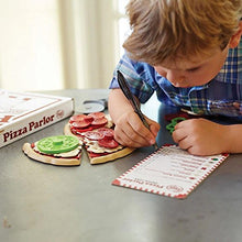 Load image into Gallery viewer, Green Toys Pizza Parlor, 4C - 27 Piece Pretend Play, Motor Skills, Language & Communication Kids Role Play Toy. No BPA, phthalates, PVC. Dishwasher Safe, Recycled Plastic, Made in USA.