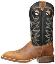 Load image into Gallery viewer, Justin Boots Men's 11" Bent Rail, Tobacco Cowhide/Black Spiral, 10.5 D US - United States of Made