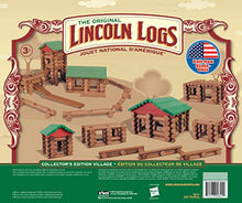 Load image into Gallery viewer, LINCOLN LOGS-Collector's Edition Village-327 Pieces-Real Wood Logs-Ages 3+ - Best Retro Building Gift Set for Boys/Girls-Creative Construction Engineering–Top Blocks Game Kit - Preschool Education Toy
