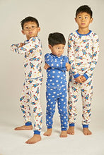 Load image into Gallery viewer, Brian the Pekingese Boys 100% Organic Cotton Pajamas (3T, Star)