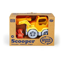 Load image into Gallery viewer, Green Toys Scooper Construction Truck, Yellow/Orange