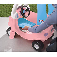 Load image into Gallery viewer, Little Tikes Princess Cozy Coupe - 30th Anniversary White/Blue/Pink, 29.5 x 16.5 x 33.5 inches