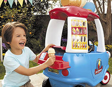 Load image into Gallery viewer, Little Tikes Cozy Ice Cream Truck, Ride-On Toy Ice Cream Truck Cozy Coupe for Ages 1 1/2 - 5 Years