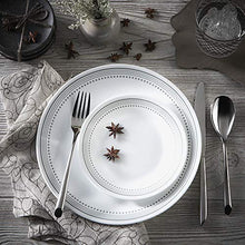 Load image into Gallery viewer, Corelle 18-Piece Service for 6, Chip Resistant, Mystic Gray Dinnerware Set