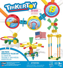 Load image into Gallery viewer, TINKERTOY ‒ 100 Piece Essentials Value Set ‒ Ages 3+ Preschool Education Toy
