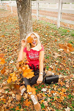 Load image into Gallery viewer, Made Here Womens Tee, Cross Country Medium Red/White