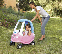 Load image into Gallery viewer, Little Tikes Princess Cozy Coupe - 30th Anniversary White/Blue/Pink, 29.5 x 16.5 x 33.5 inches