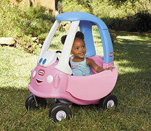 Load image into Gallery viewer, Little Tikes Princess Cozy Coupe - 30th Anniversary White/Blue/Pink, 29.5 x 16.5 x 33.5 inches