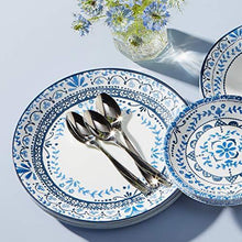 Load image into Gallery viewer, Corelle Service for 6 Chip Resistant Dinnerware Set, 18-Piece, Portofino - United States of Made