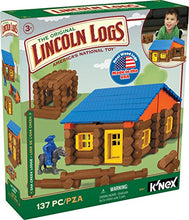 Load image into Gallery viewer, LINCOLN LOGS – Oak Creek Lodge – 137 Pieces - Real Wood Logs-Ages 3+ - Best Retro Building Gift Set for Boys/Girls – Creative Construction Engineering – Top Blocks Game Kit - Preschool Education Toy