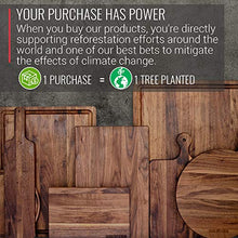 Load image into Gallery viewer, Walnut Wood Cutting Board with Handle by Virginia Boys Kitchens