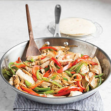Load image into Gallery viewer, American Kitchen 12-inch Stainless Steel Skillet, Tri-Ply Stainless Steel