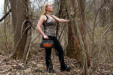 Load image into Gallery viewer, Small Meal Prep Lunch Bag ISOMINI 2 Meal Insulated Lunch Bag Cooler with 4 Stackable/Reusable Meal Prep Containers, 1 Ice Pack ISOBRICK, and 1 Shoulder Strap - Made in USA (Mossy Oak Blades)