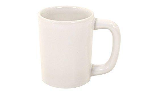Matte White, 12 oz Mug Set of 4, Made 100% in USA - United States of Made
