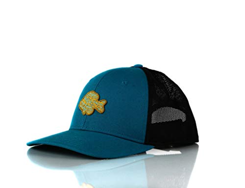 Fayettechill “Longear” Adjustable Snapback Hat for Men or Women, Fishing Hat & Outdoor Cap Sky Blue