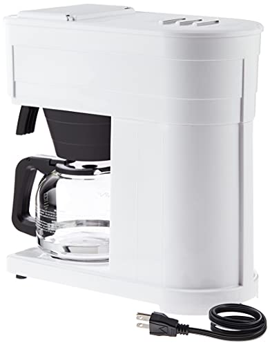 BUNN GR Pour-Omatic Coffee Brewer Maker White With Extra Carafe