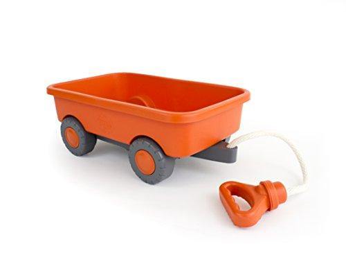 Green Toys Wagon Outdoor Toy Orange - United States of Made