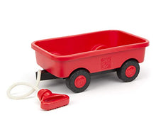 Load image into Gallery viewer, Green Toys Sesame Street Elmo&#39;s Wagon, Red - Pretend Play, Motor Skills, Kids Outdoor Toy Vehicle. No BPA, phthalates, PVC. Dishwasher Safe, Recycled Plastic, Made in USA.
