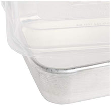 Load image into Gallery viewer, Nordic Ware Natural Aluminum Commercial Square Cake Pan with Lid, Exterior 9.88 x 9.88 Inches
