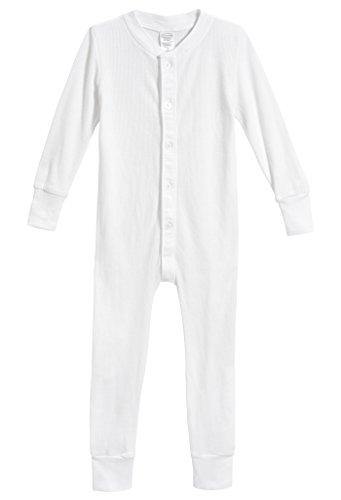 City Threads Boys' and Girls' Union Suit Thermal Underwear Long John Made in USA - United States of Made