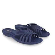 Load image into Gallery viewer, OKABASHI Women&#39;s Venice Sandals (Navy, S) | Daily Sandals w/Arch Support | Helps Relieve Foot Soreness &amp; Pain
