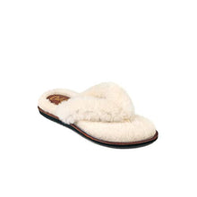 Load image into Gallery viewer, Californians Mia Women&#39;s Cream Shearling Slipper Made in USA
