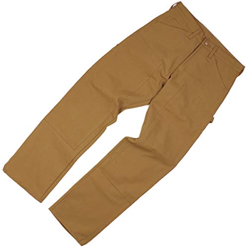 Round House Brown Duck Double Front Carpenter Pants Dungaree Jean 2202 (44W x 30L)