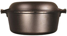 Load image into Gallery viewer, Lodge Pre-Seasoned Cast Iron Double Dutch Oven With Loop Handles, 5 qt - United States of Made
