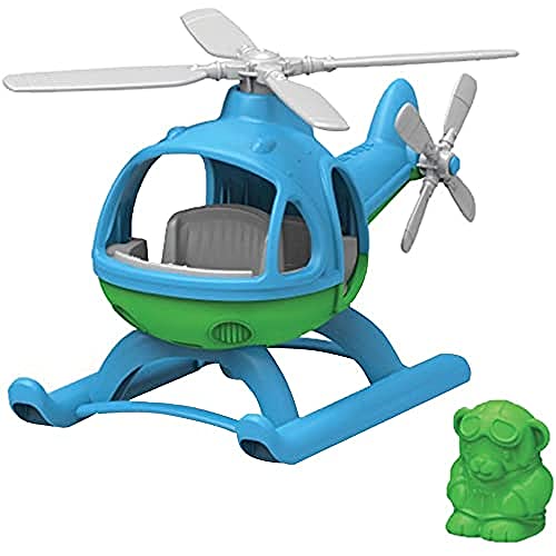 Green Toys Helicopter, Blue/Green