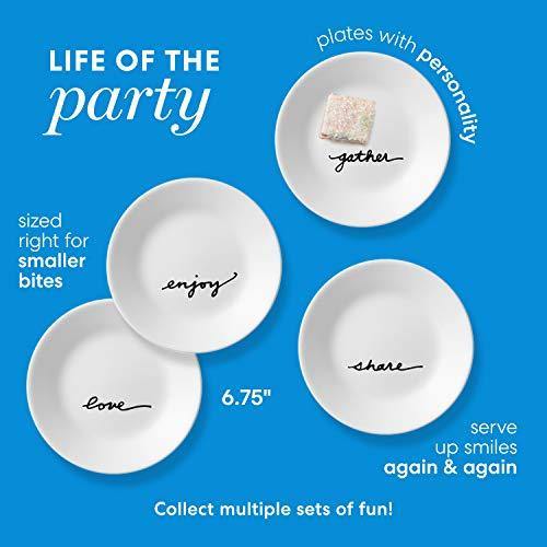 Corelle 6.75 Inch Appetizer Plate, 8-Pack: The Child & Reviews